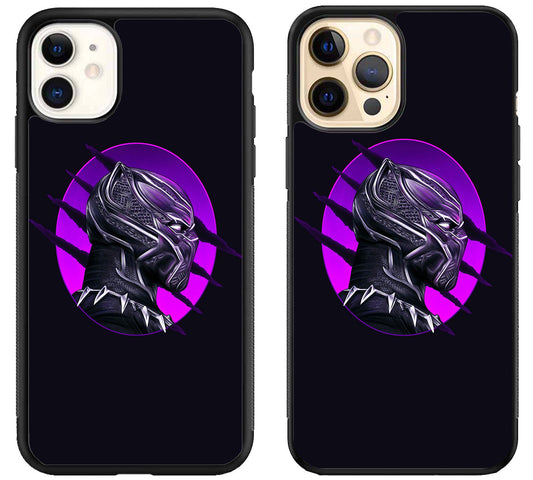 Black Panther Stylish iPhone 12 | 12 Mini | 12 Pro | 12 Pro Max Case