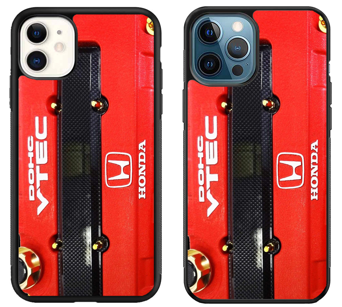 Black Red Engine Dohc Vtec Honda iPhone 11 | 11 Pro | 11 Pro Max Case