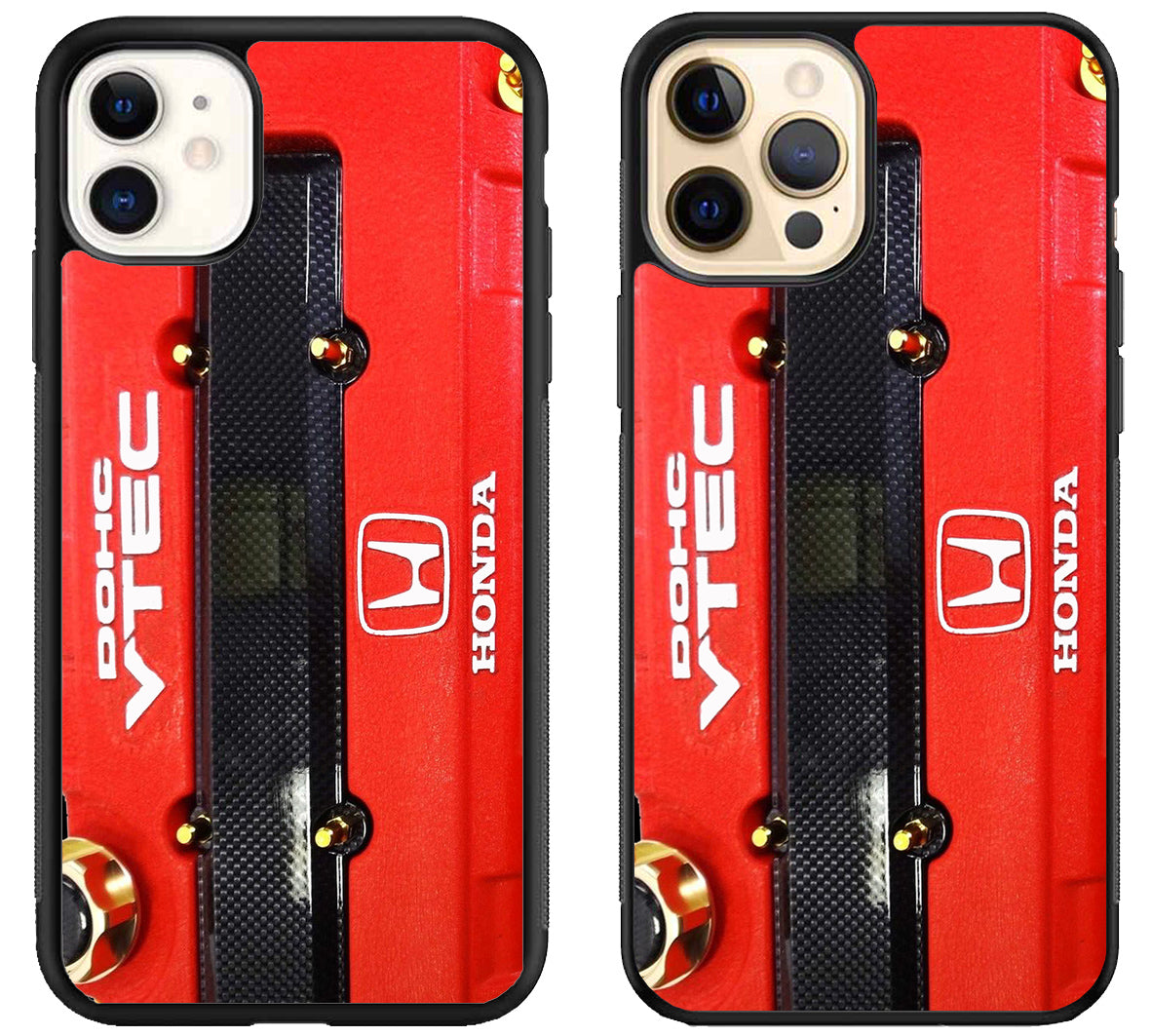 Red Engine Dohc Vtec Honda iPhone 12 | 12 Mini | 12 Pro | 12 Pro Max Case