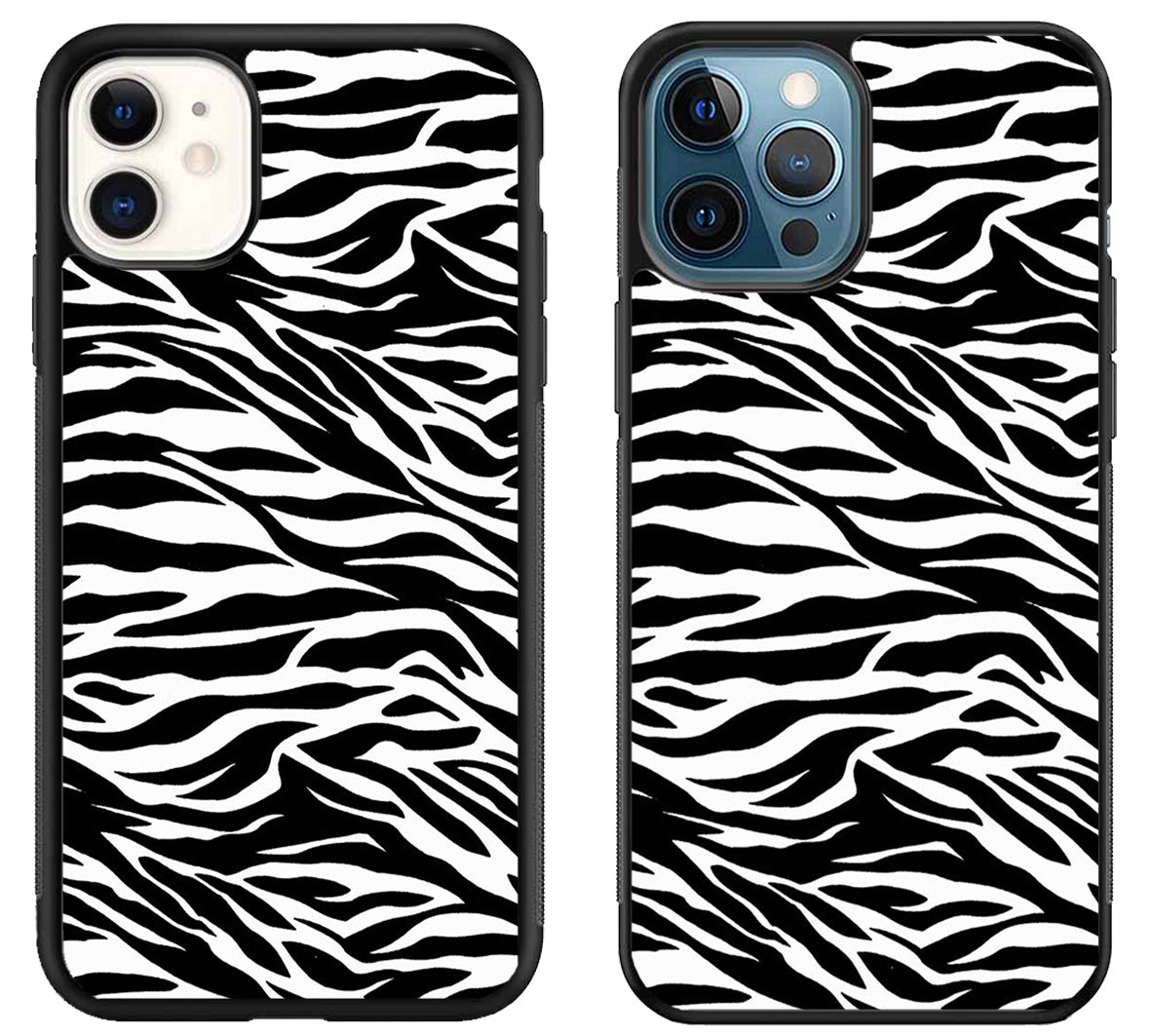 Black White Zebra Print iPhone 11 | 11 Pro | 11 Pro Max Case