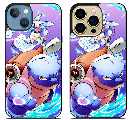 Blastoise Pokemon Stylish iPhone 14 | 14 Plus | 14 Pro | 14 Pro Max Case