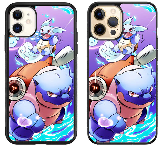 Blastoise Pokemon Stylish iPhone 12 | 12 Mini | 12 Pro | 12 Pro Max Case