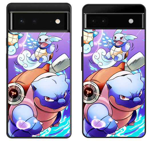 Blastoise Pokemon Stylish Google Pixel 6 | 6A | 6 Pro Case