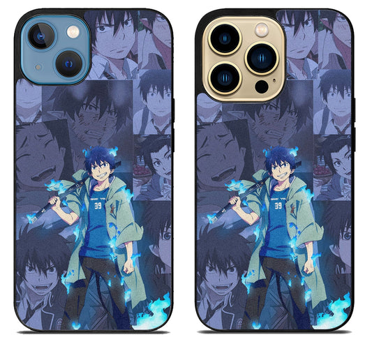 Blue Exorcist Anime Collage iPhone 14 | 14 Plus | 14 Pro | 14 Pro Max Case