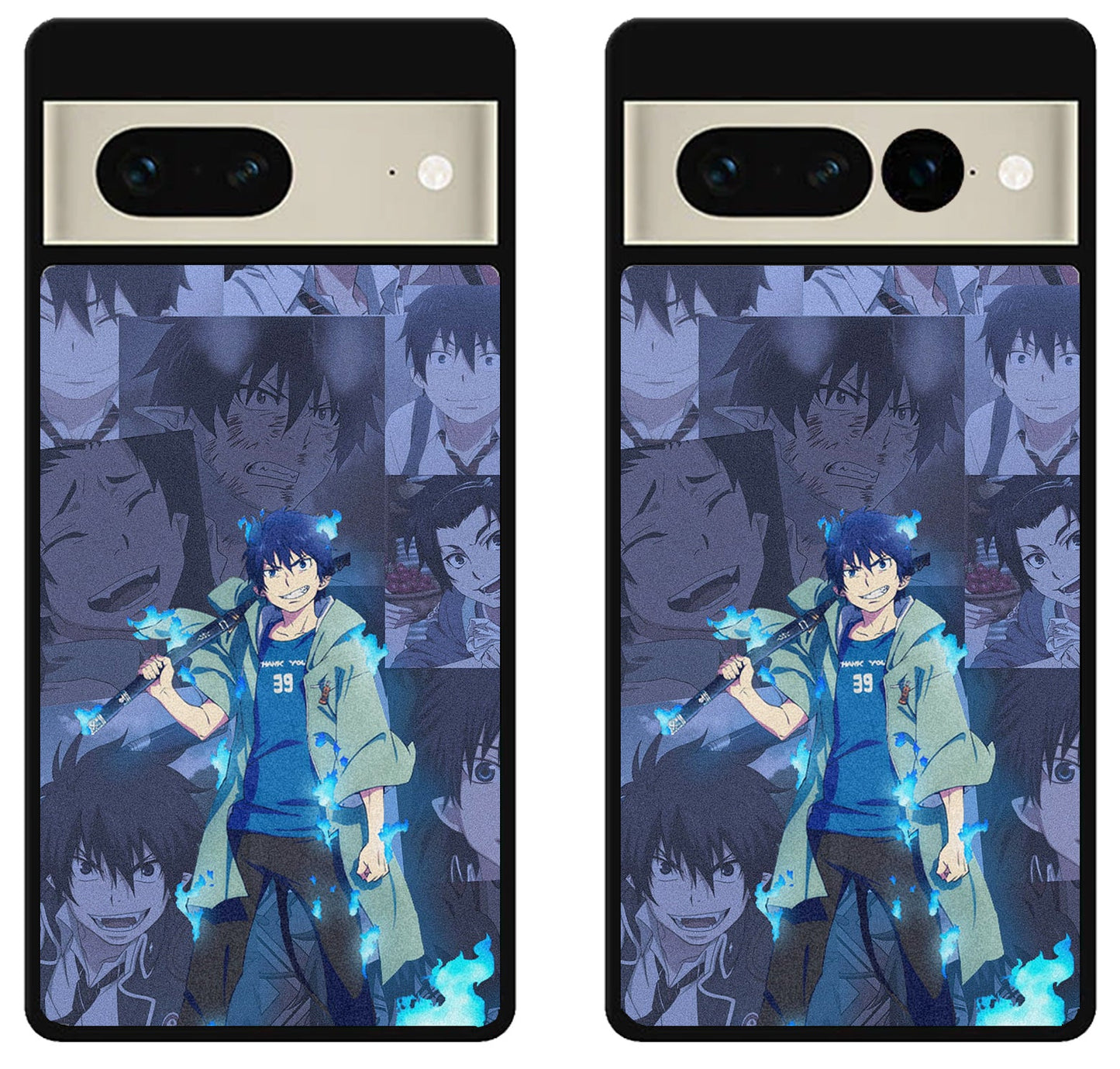 Blue Exorcist Anime Collage Google Pixel 7 | 7 Pro Case