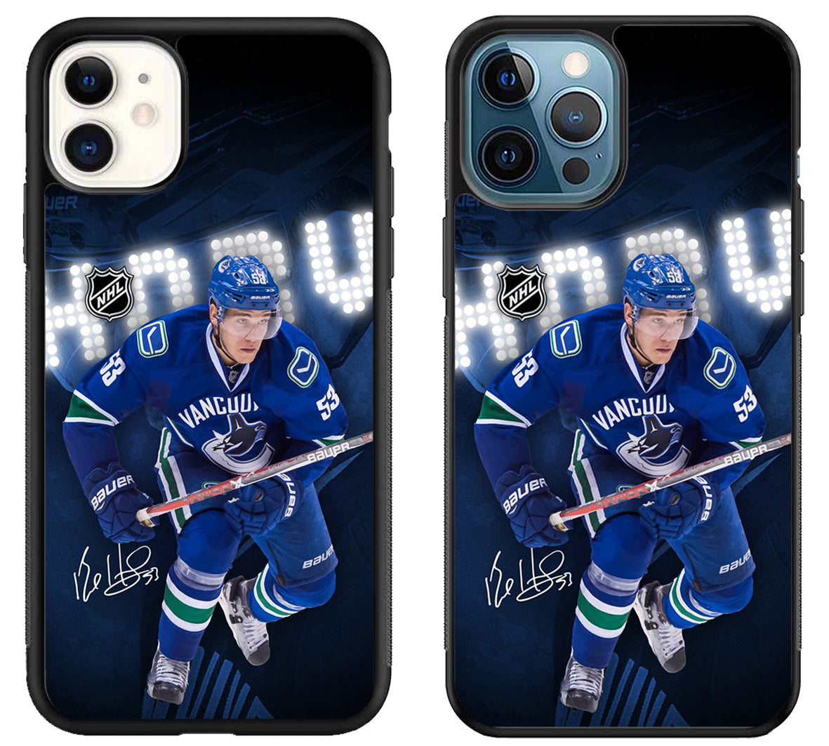 Bo Horvat Vancouver Canucks Signature iPhone 11 | 11 Pro | 11 Pro Max Case