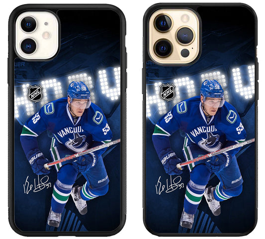 Bo Horvat Vancouver Canucks Signature iPhone 12 | 12 Mini | 12 Pro | 12 Pro Max Case