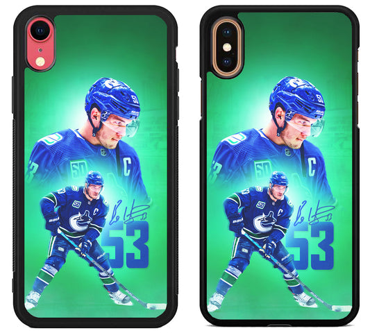 Bo Horvat Vancouver Canucks iPhone X | XS | XR | XS Max Case
