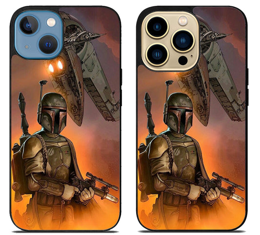 Boba Fett Star Wars Mandalorian iPhone 14 | 14 Plus | 14 Pro | 14 Pro Max Case