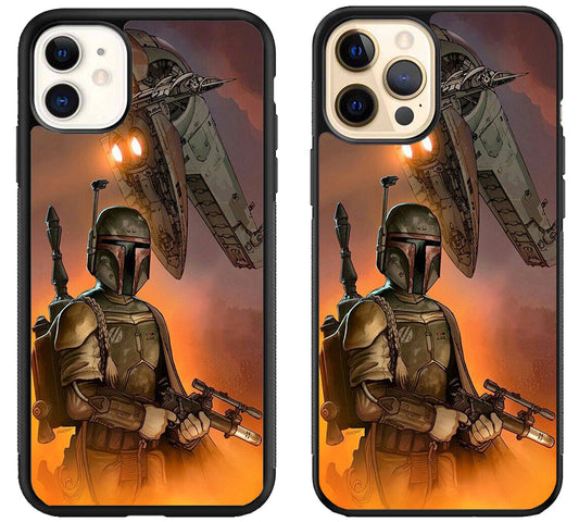 Boba Fett Star Wars Mandalorian iPhone 12 | 12 Mini | 12 Pro | 12 Pro Max Case