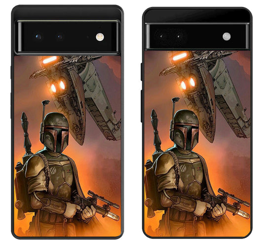 Boba Fett Star Wars Mandalorian Google Pixel 6 | 6A | 6 Pro Case