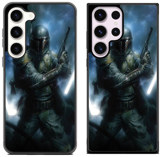 Boba Fett Star Wars Nebula Samsung Galaxy S23 | S23+ | S23 Ultra Case