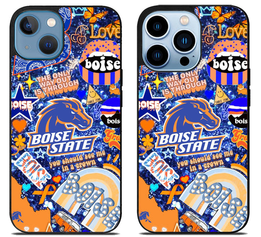 Boise State Broncos Aesthetic iPhone 13 | 13 Mini | 13 Pro | 13 Pro Max Case
