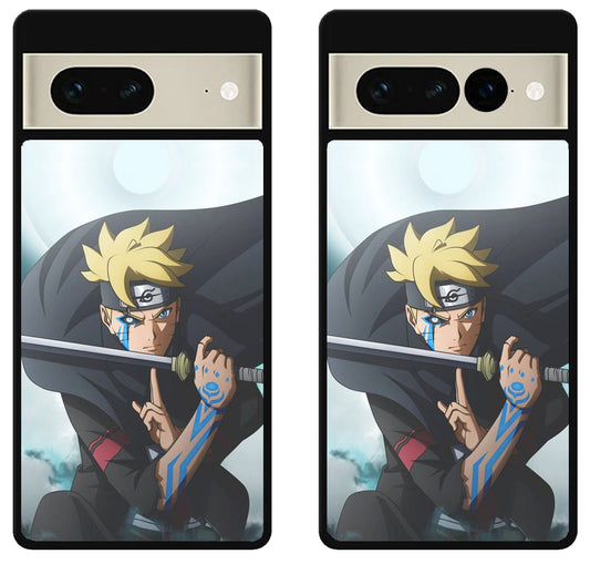 Boruto Uzumaki Cover Google Pixel 7 | 7 Pro Case