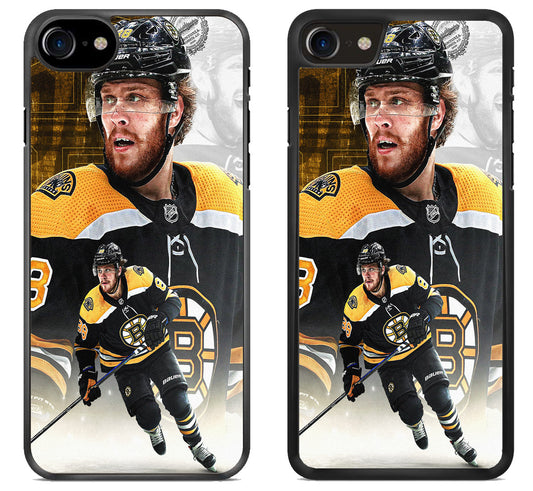 Boston Bruins Background David Pastrnak iPhone SE 2020 | iPhone SE 2022 Case