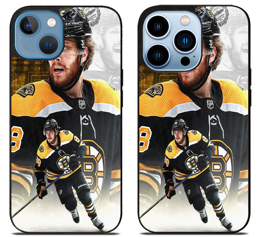 Boston Bruins David Pastrnak iPhone 13 | 13 Mini | 13 Pro | 13 Pro Max Case