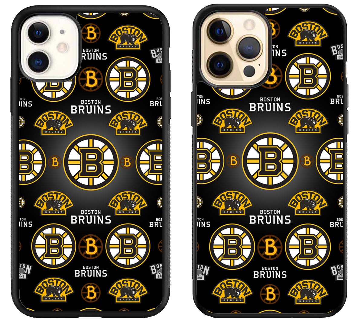 Boston Bruins Collage iPhone 12 | 12 Mini | 12 Pro | 12 Pro Max Case