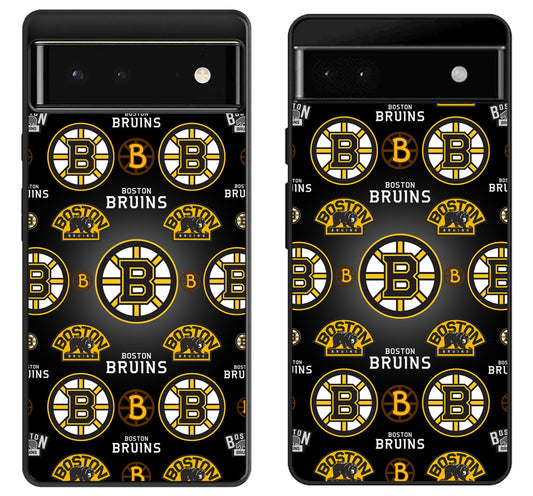 Boston Bruins Collage Google Pixel 6 | 6A | 6 Pro Case