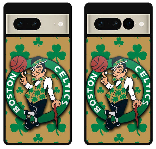 Boston Celtics Background Google Pixel 7 | 7 Pro Case