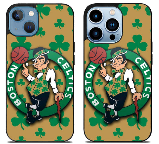 Boston Celtics Background iPhone 13 | 13 Mini | 13 Pro | 13 Pro Max Case