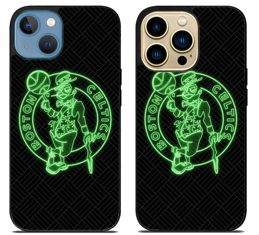 Boston Celtics Light Logo iPhone 14 | 14 Plus | 14 Pro | 14 Pro Max Case