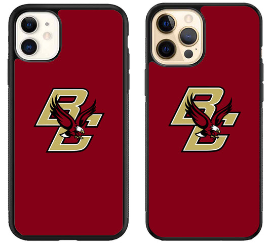 Boston College Eagles Logo iPhone 12 | 12 Mini | 12 Pro | 12 Pro Max Case