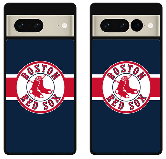 Boston Red Sox Stripe Logo Google Pixel 7 | 7 Pro Case