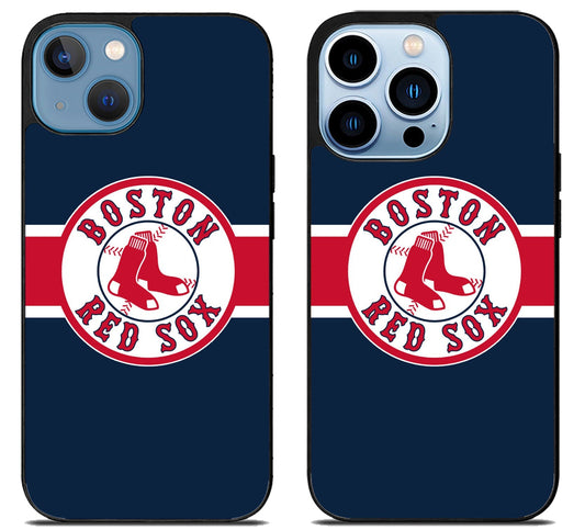 Boston Red Sox Stripe Logo iPhone 13 | 13 Mini | 13 Pro | 13 Pro Max Case