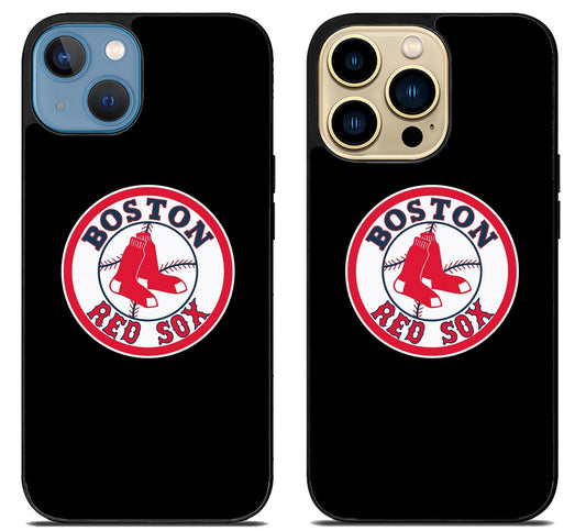 Boston Red Sox Black iPhone 14 | 14 Plus | 14 Pro | 14 Pro Max Case
