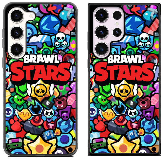 Brawl Stars Collage 2 Samsung Galaxy S23 | S23+ | S23 Ultra Case