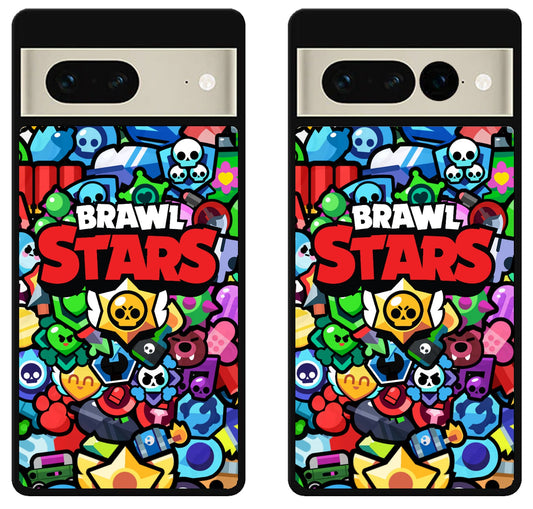 Brawl Stars Collage  Google Pixel 7 | 7 Pro Case