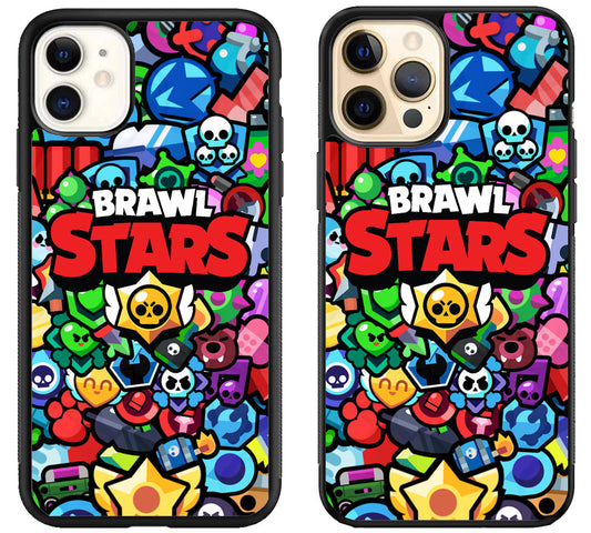 Brawl Stars Collage iPhone 12 | 12 Mini | 12 Pro | 12 Pro Max Case