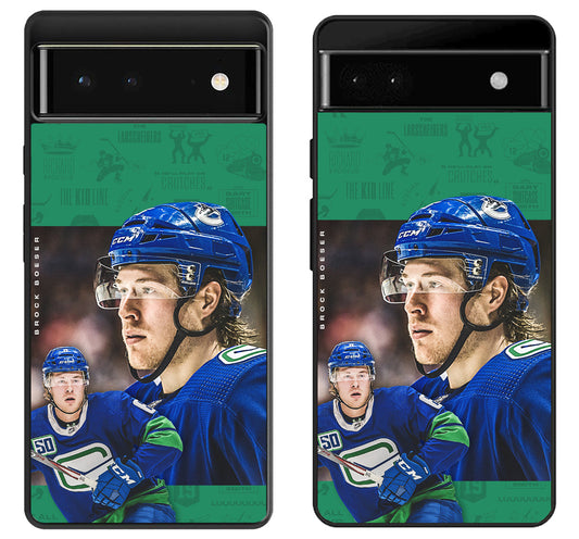 Brock Boeser Vancouver Canucks Google Pixel 6 | 6A | 6 Pro Case