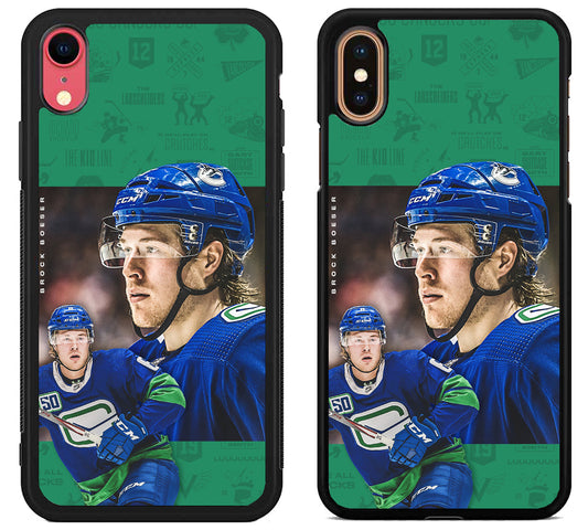 Brock Boeser Vancouver Canucks iPhone X | XS | XR | XS Max Case