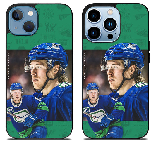 Brock Boeser Vancouver Canucks iPhone 13 | 13 Mini | 13 Pro | 13 Pro Max Case