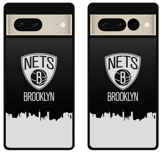 Brooklyn Nets Basketball Google Pixel 7 | 7 Pro Case
