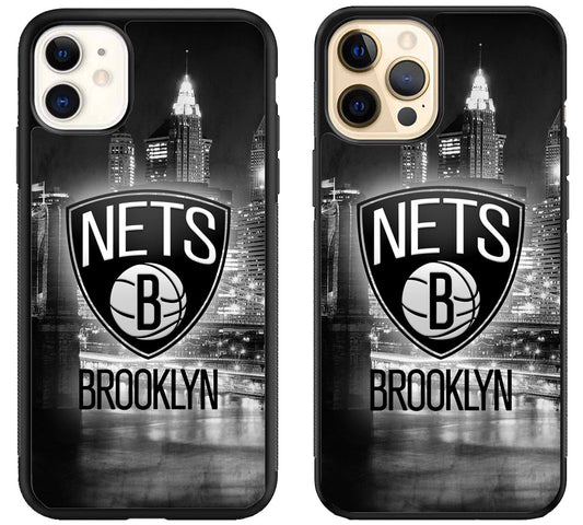 Brooklyn Nets Logo iPhone 12 | 12 Mini | 12 Pro | 12 Pro Max Case