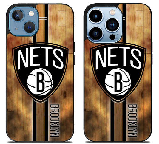Brooklyn Nets Woods iPhone 13 | 13 Mini | 13 Pro | 13 Pro Max Case