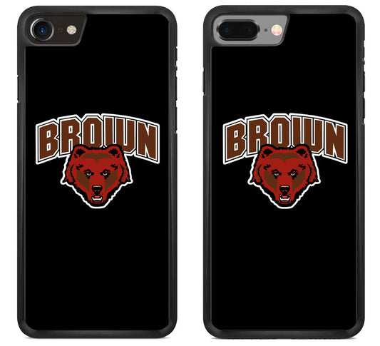 Brown Bears Black iPhone 8 | iPhone 8 Plus Case