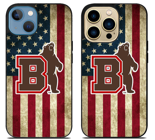 Brown Bears Flag iPhone 14 | 14 Plus | 14 Pro | 14 Pro Max Case