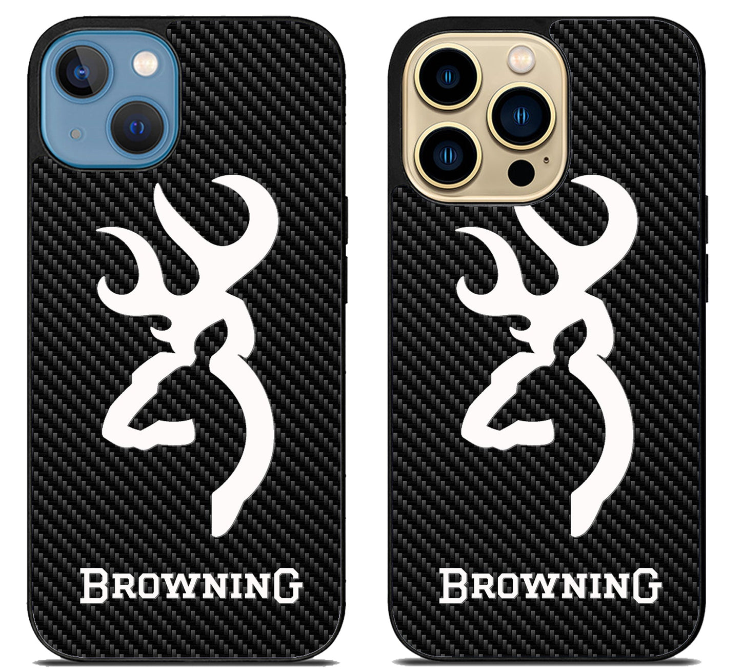 Browning Deer Carbon iPhone 14 | 14 Plus | 14 Pro | 14 Pro Max Case
