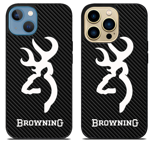 Browning Deer Carbon iPhone 14 | 14 Plus | 14 Pro | 14 Pro Max Case