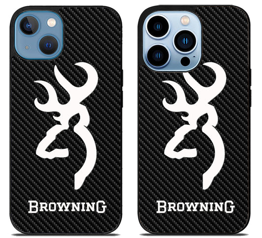 Browning Deer Carbon iPhone 13 | 13 Mini | 13 Pro | 13 Pro Max Case