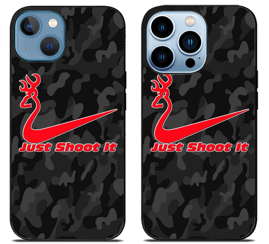 Browning Deer Just Shoot it Camo iPhone 13 | 13 Mini | 13 Pro | 13 Pro Max Case