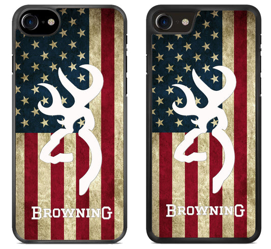 Browning Deer Logo Flag iPhone SE 2020 | iPhone SE 2022 Case