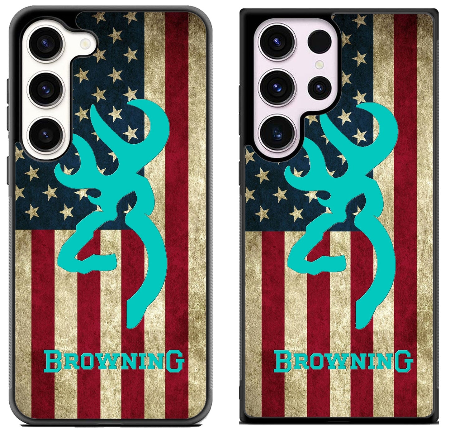 Browning Deer Mint Flag Samsung Galaxy S23 | S23+ | S23 Ultra Case
