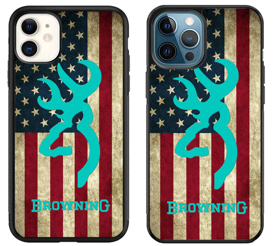 Browning Deer Mint Flag iPhone 11 | 11 Pro | 11 Pro Max Case