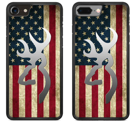 Browning Logo Flag iPhone 8 | iPhone 8 Plus Case