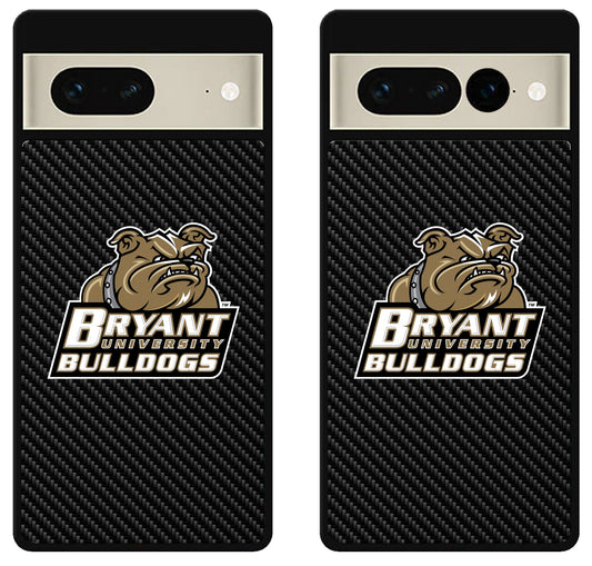 Bryant University Bulldogs Carbon Google Pixel 7 | 7 Pro Case
