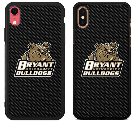 Bryant University Bulldogs Carbon iPhone X | Xs | Xr | Xs Max Case